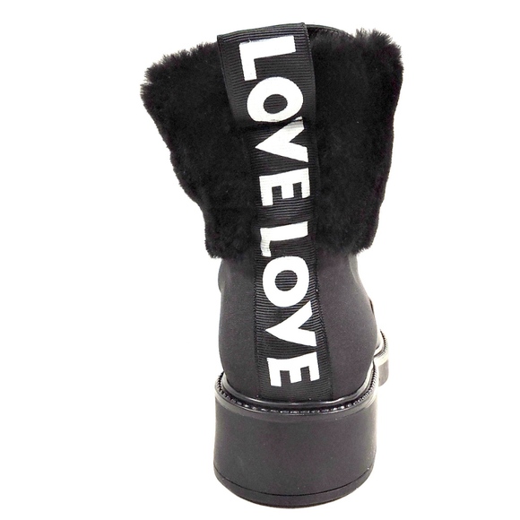 ALESSANDRO DI MARIA Women's Black Leather Bootie - Picture 5 of 8